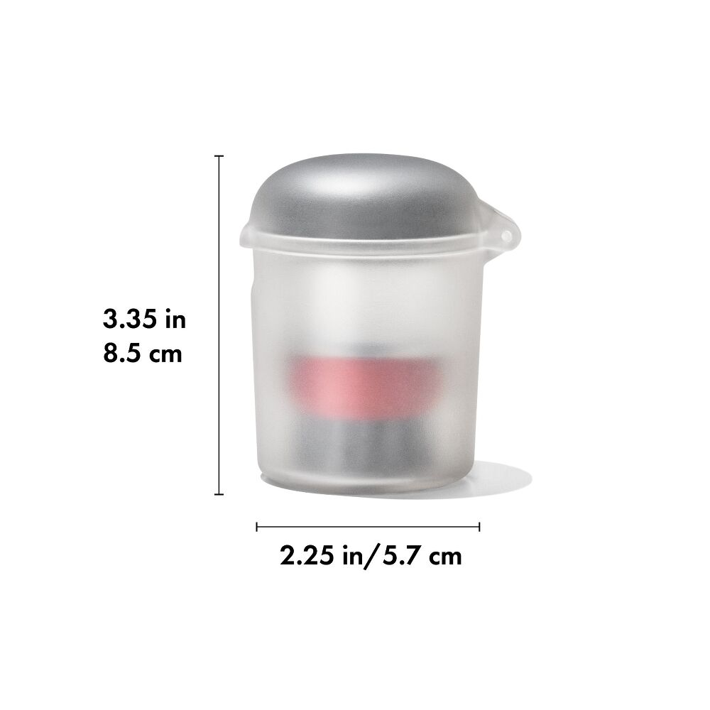 Outdoor Soap Dispensing Dish Brush with Storage Case