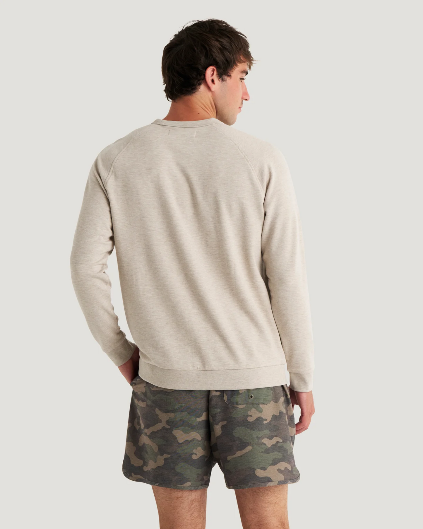 Men's Bamboo Lightweight Fleece Crew