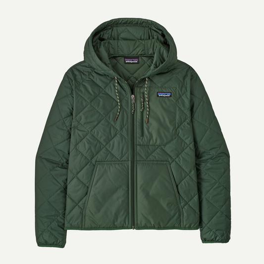Women's Diamond Quilted Bomber Hoody