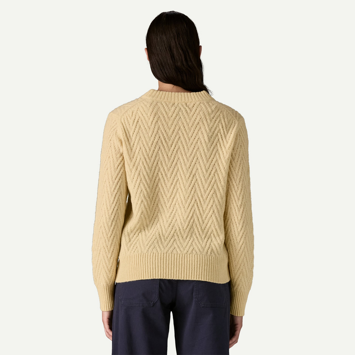 Women's Recycled Wool-Blend Crewneck Sweater