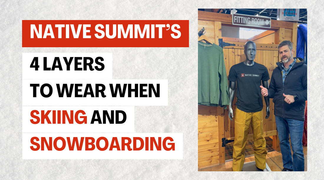 4 Recommended Layers for Skiing & Snowboarding