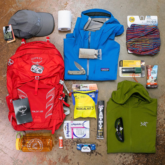 What to pack on a day hike