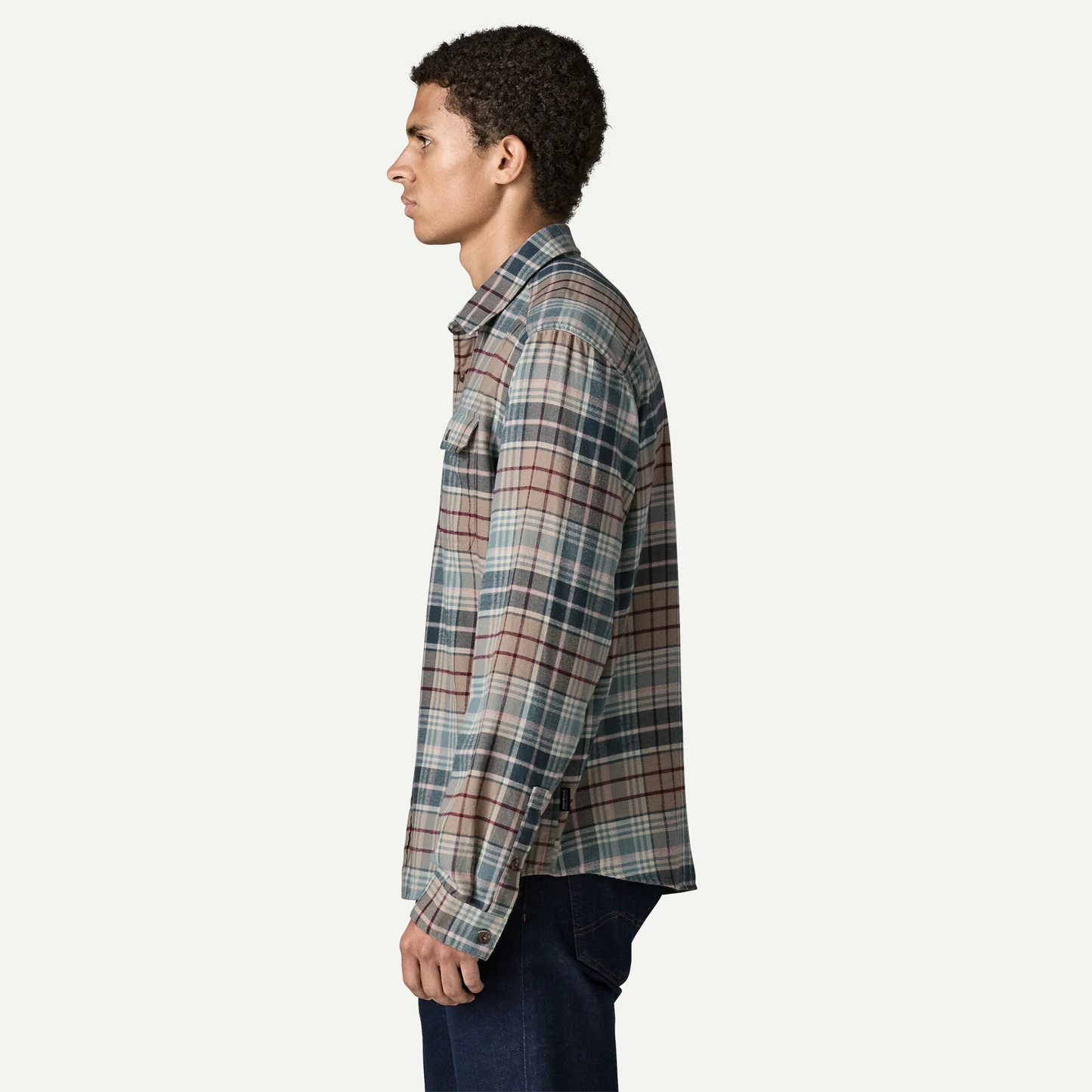 Men's Long-Sleeved Lightweight Fjord Flannel Shirt