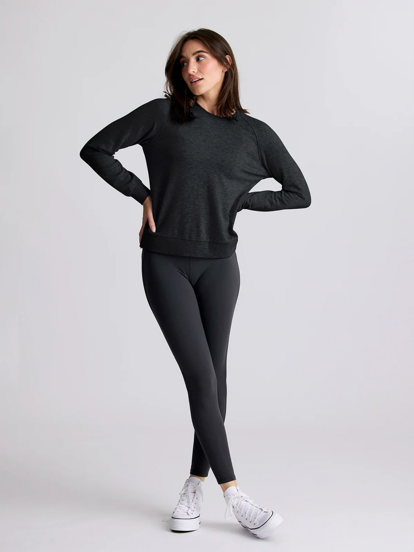 W's Bamboo Lightweight Fleece Crew