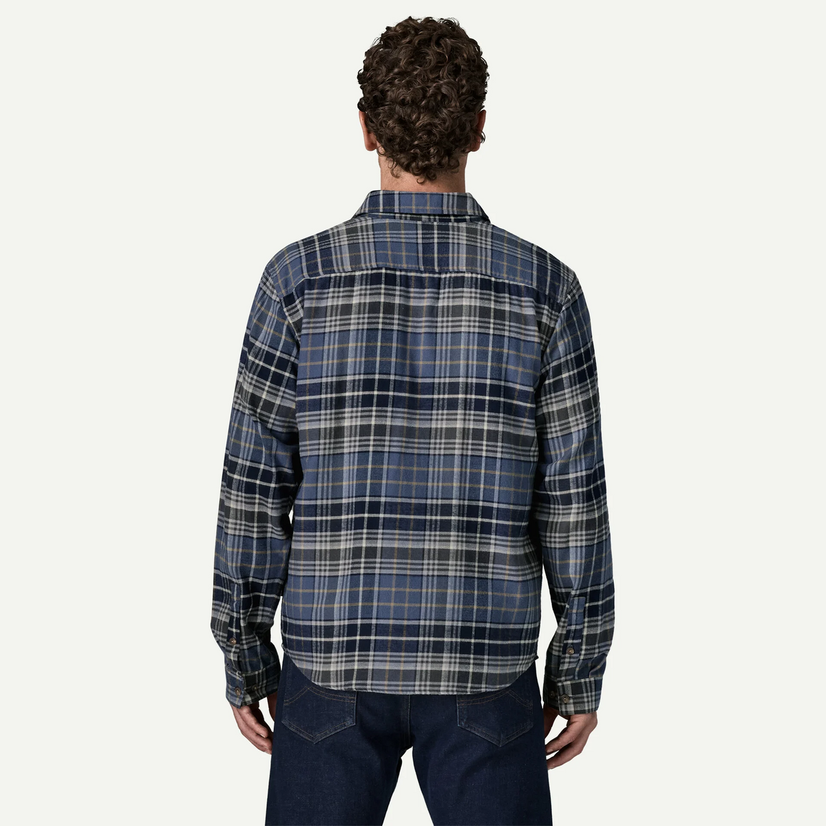 Men's Long-Sleeved Lightweight Fjord Flannel Shirt
