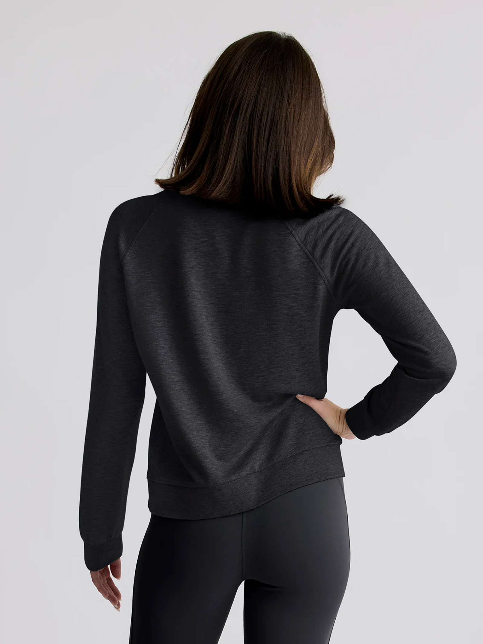 W's Bamboo Lightweight Fleece Crew