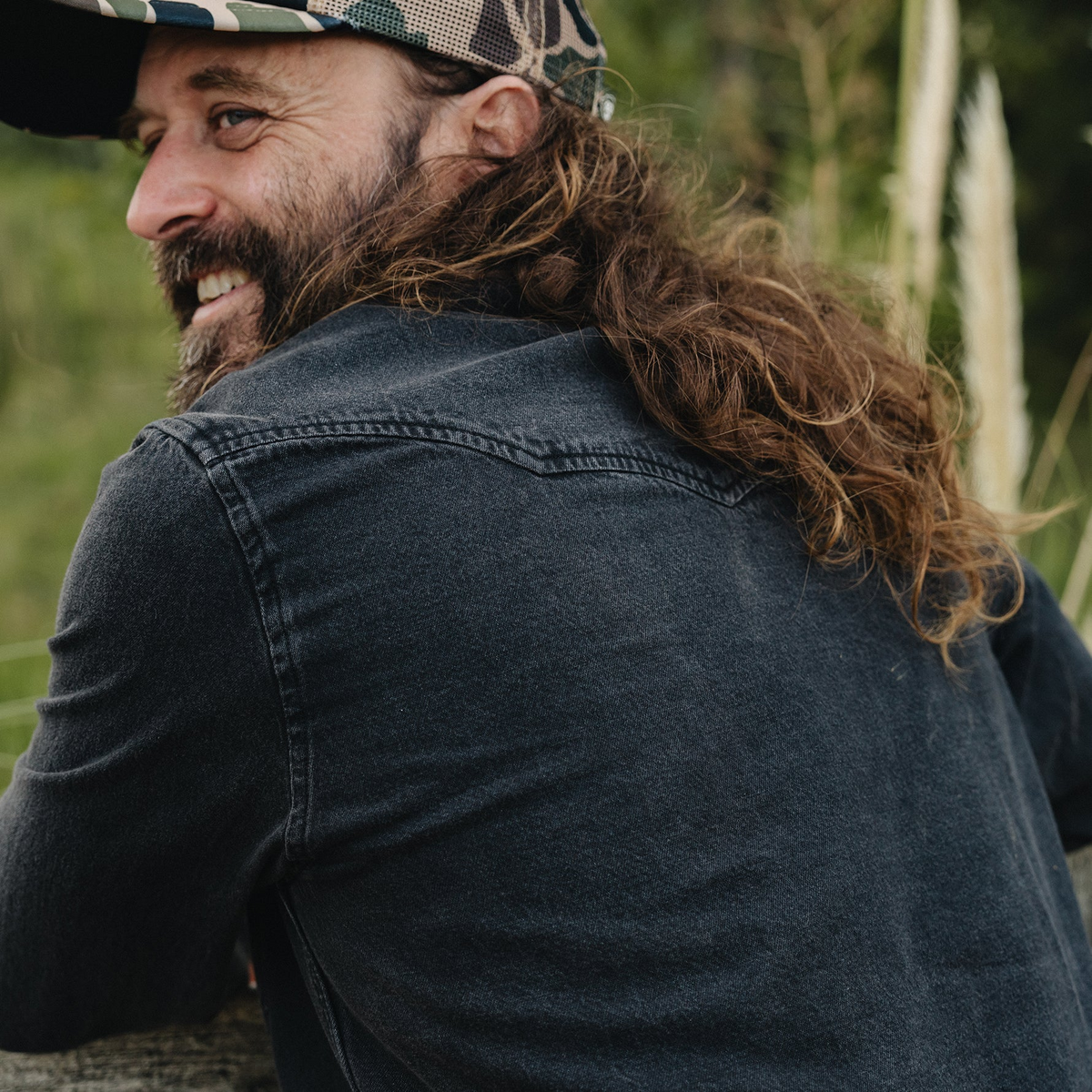 Dust Up Denim Snapshirt