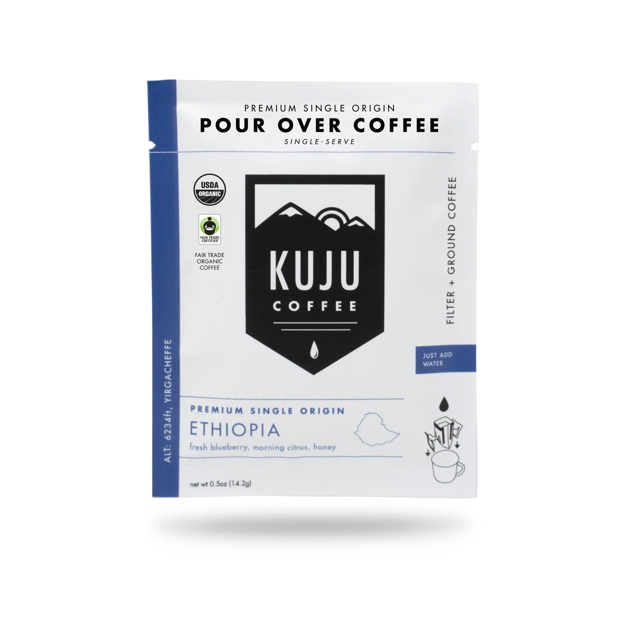 PREMIUM SINGLE ORIGIN ETHIOPIA (One-Cup Pouch)