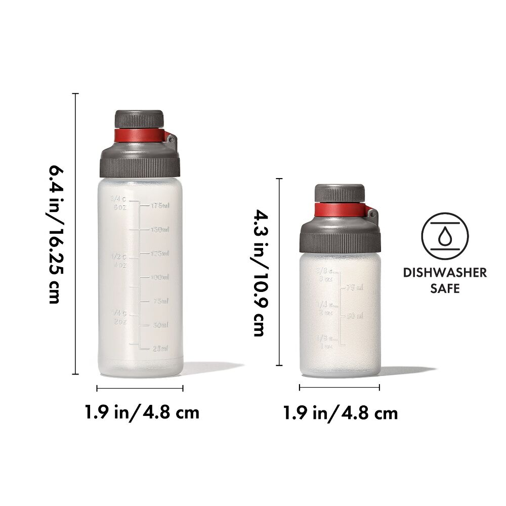 Outdoor 7-Piece Spice Shaker & Squeeze Bottle Set