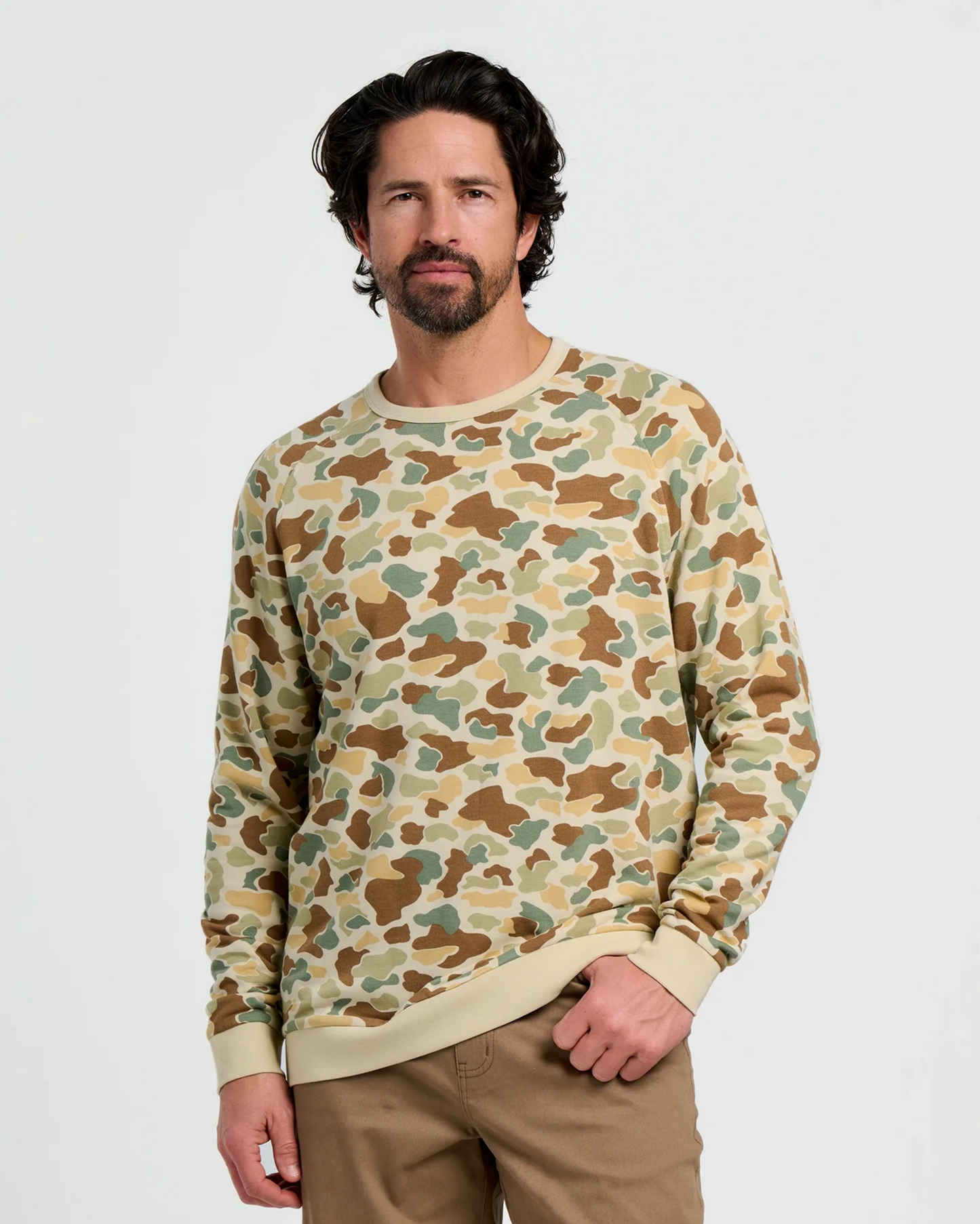 M's Bamboo Lightweight Fleece Crew