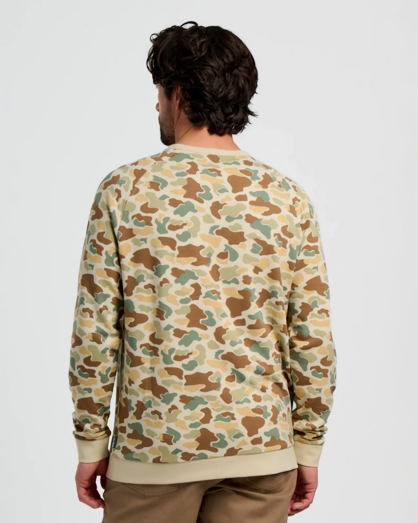 M's Bamboo Lightweight Fleece Crew