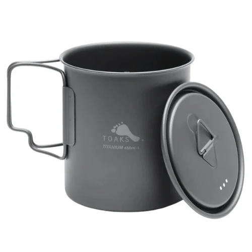 Toaks Ultralight Titanium 450ml Cup with Lid