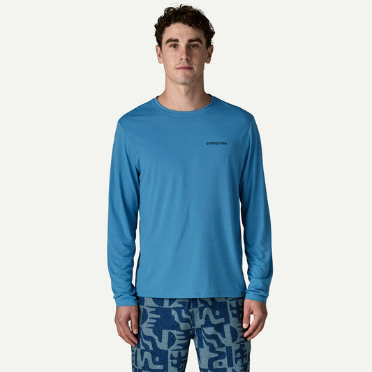 Men's Long-Sleeved Capilene® Cool Daily Shirt - Boardshort Logo