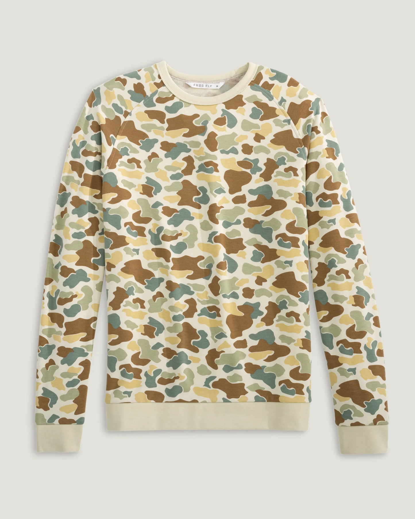 M's Bamboo Lightweight Fleece Crew