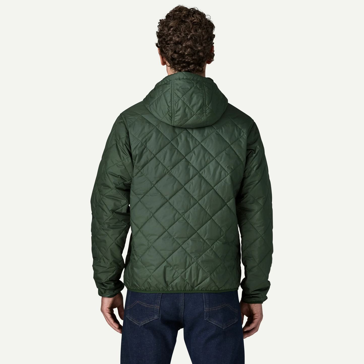 Men's Diamond Quilted Bomber Hoody