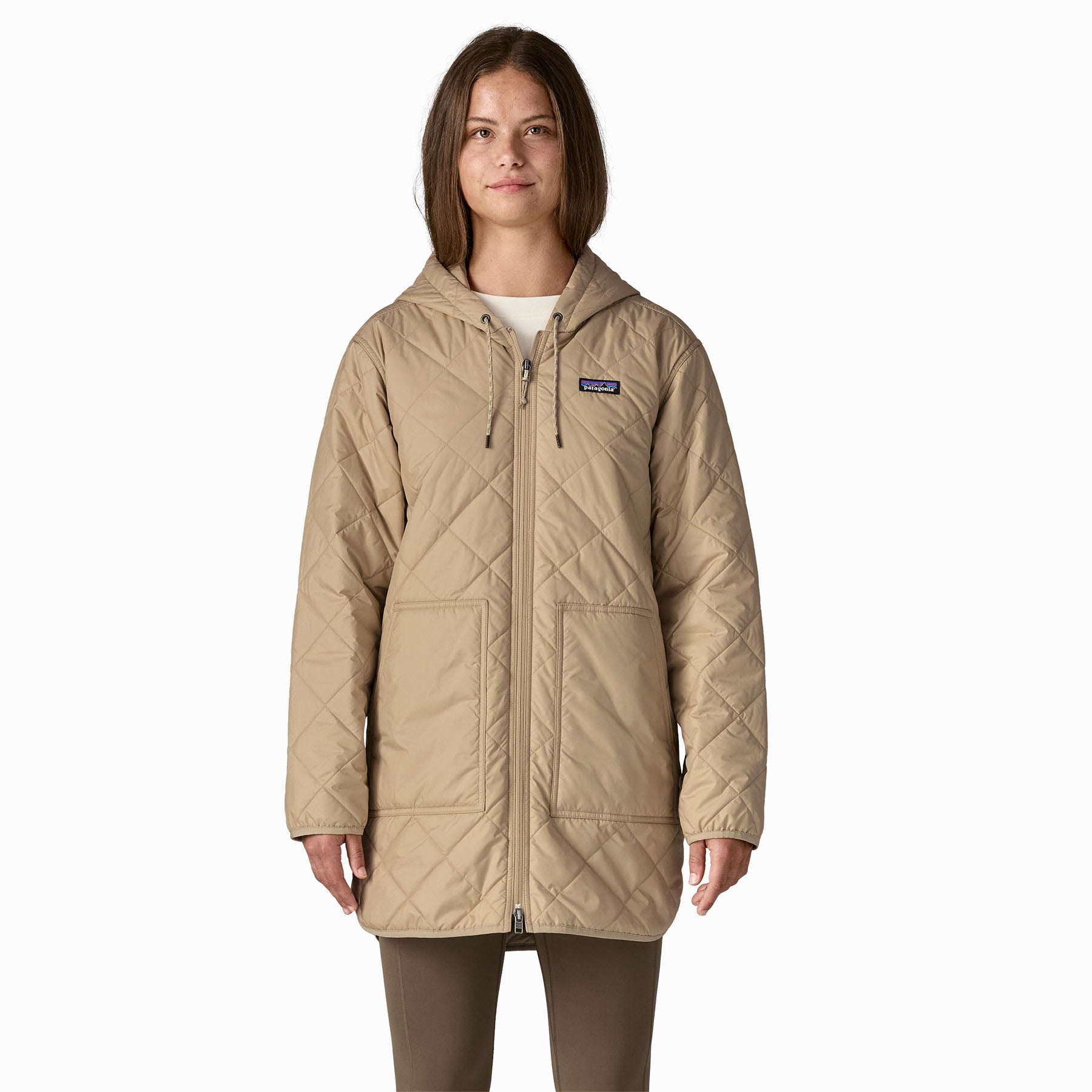 Women's Diamond Quilted Parka