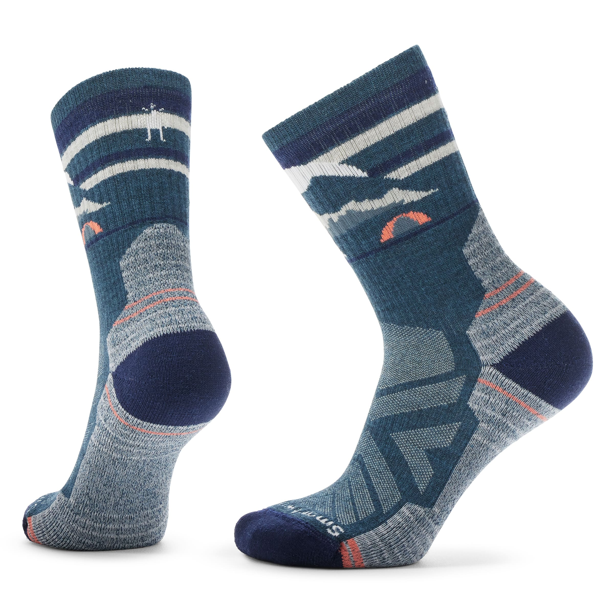 W's Hike Light Cushion Mountain Moon Crew Socks