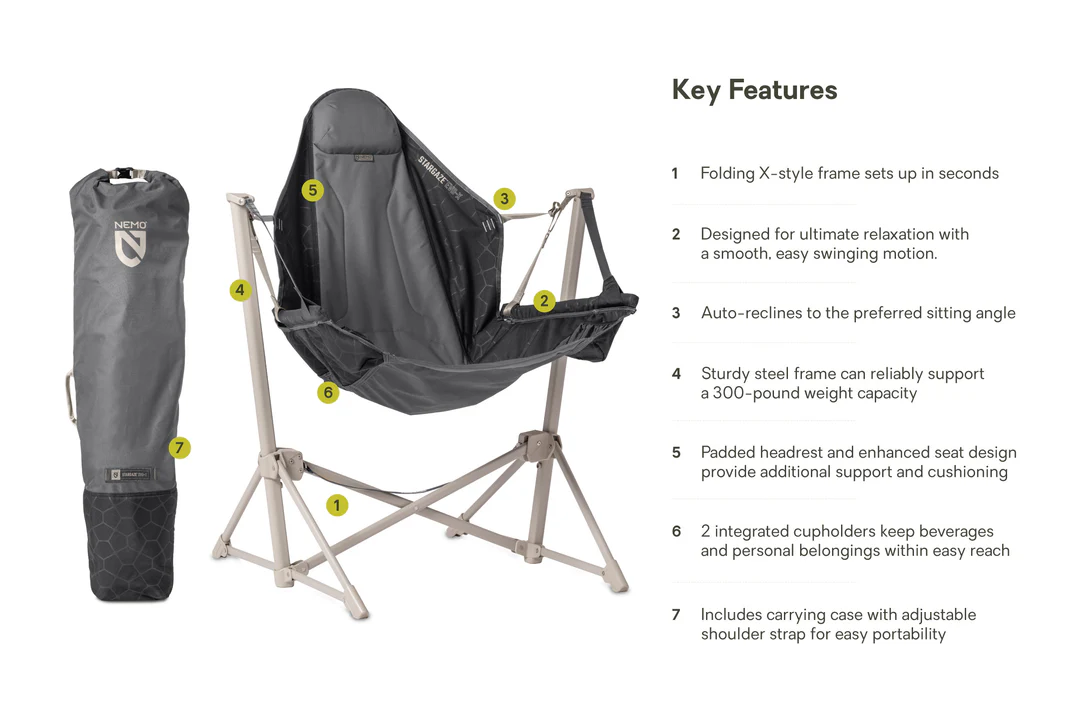 Stargaze™ EVO-X Folding Reclining Camp Chair