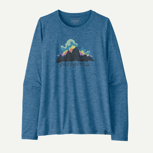 Women's Long-Sleeved Capilene® Cool Daily Shirt - Fitz Roy Nimbus