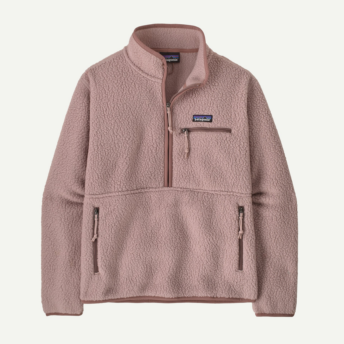 Women's Retro Pile Marsupial Fleece Pullover