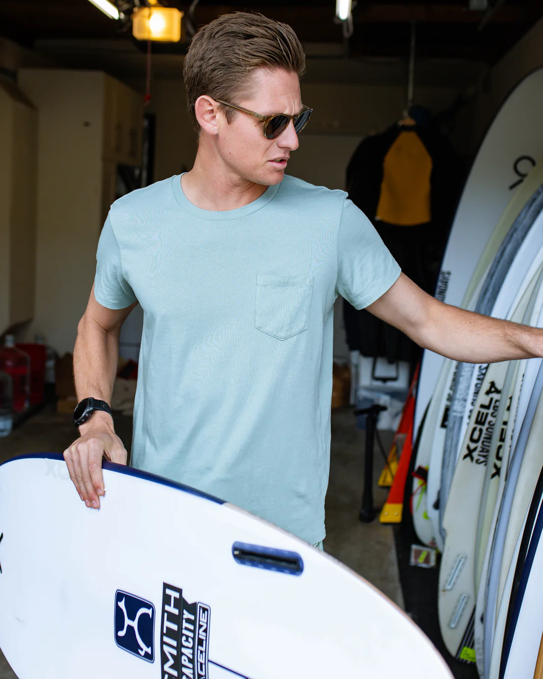 M's Groovy Pocket Tee