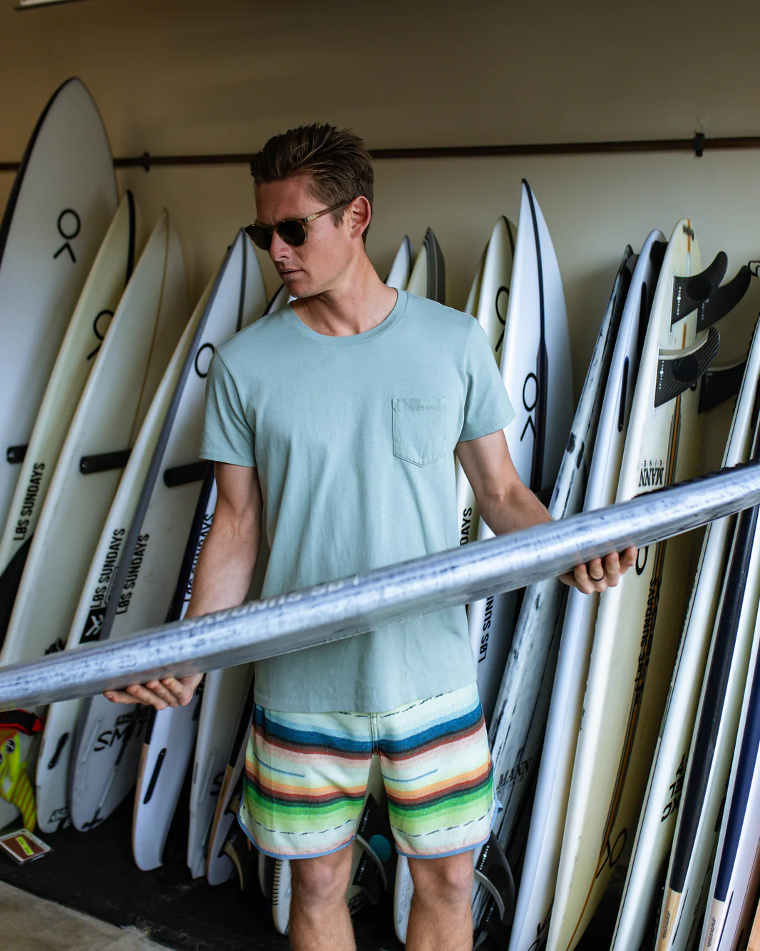 M's Groovy Pocket Tee