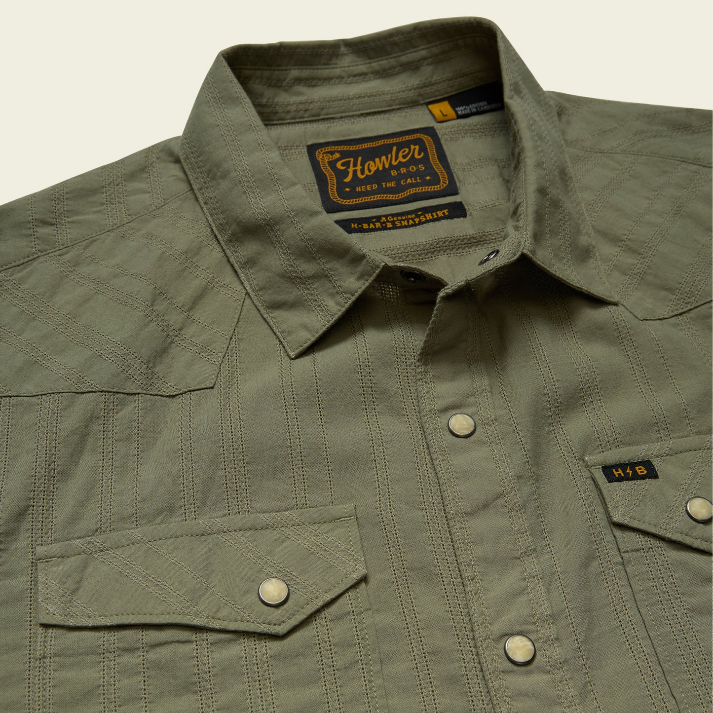 H Bar B Snapshirt