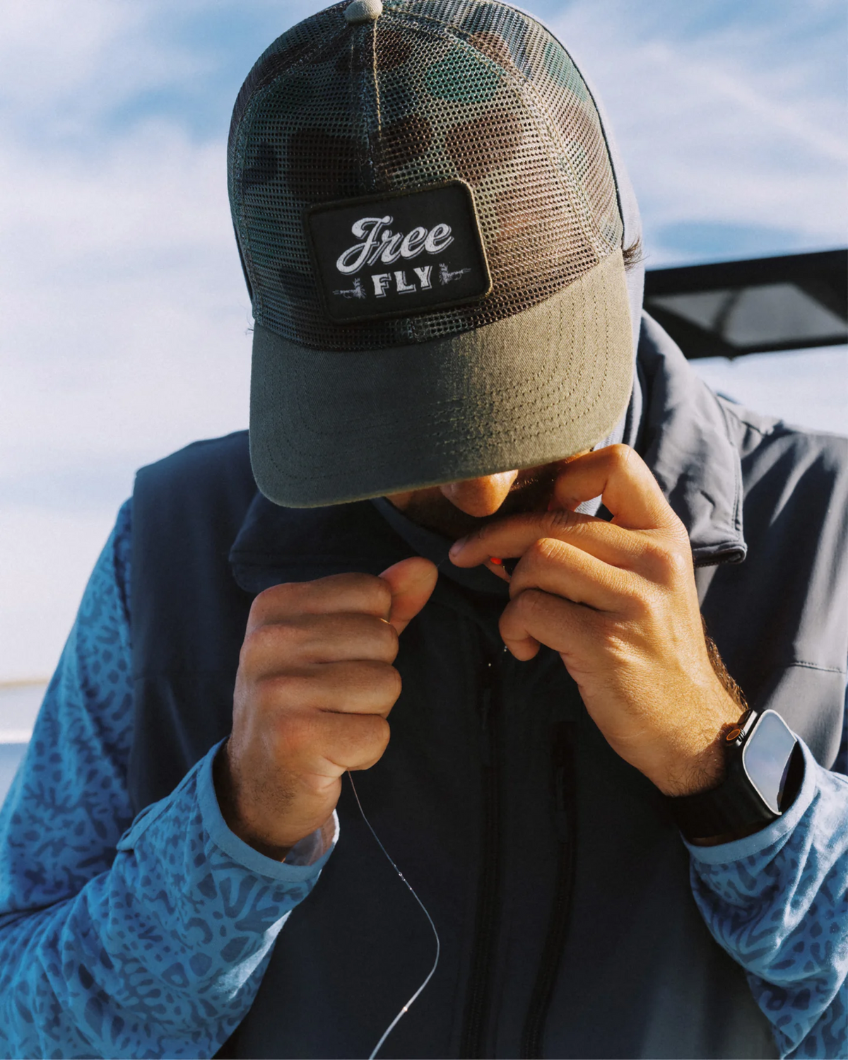 Outfitters Patch Mesh Hat
