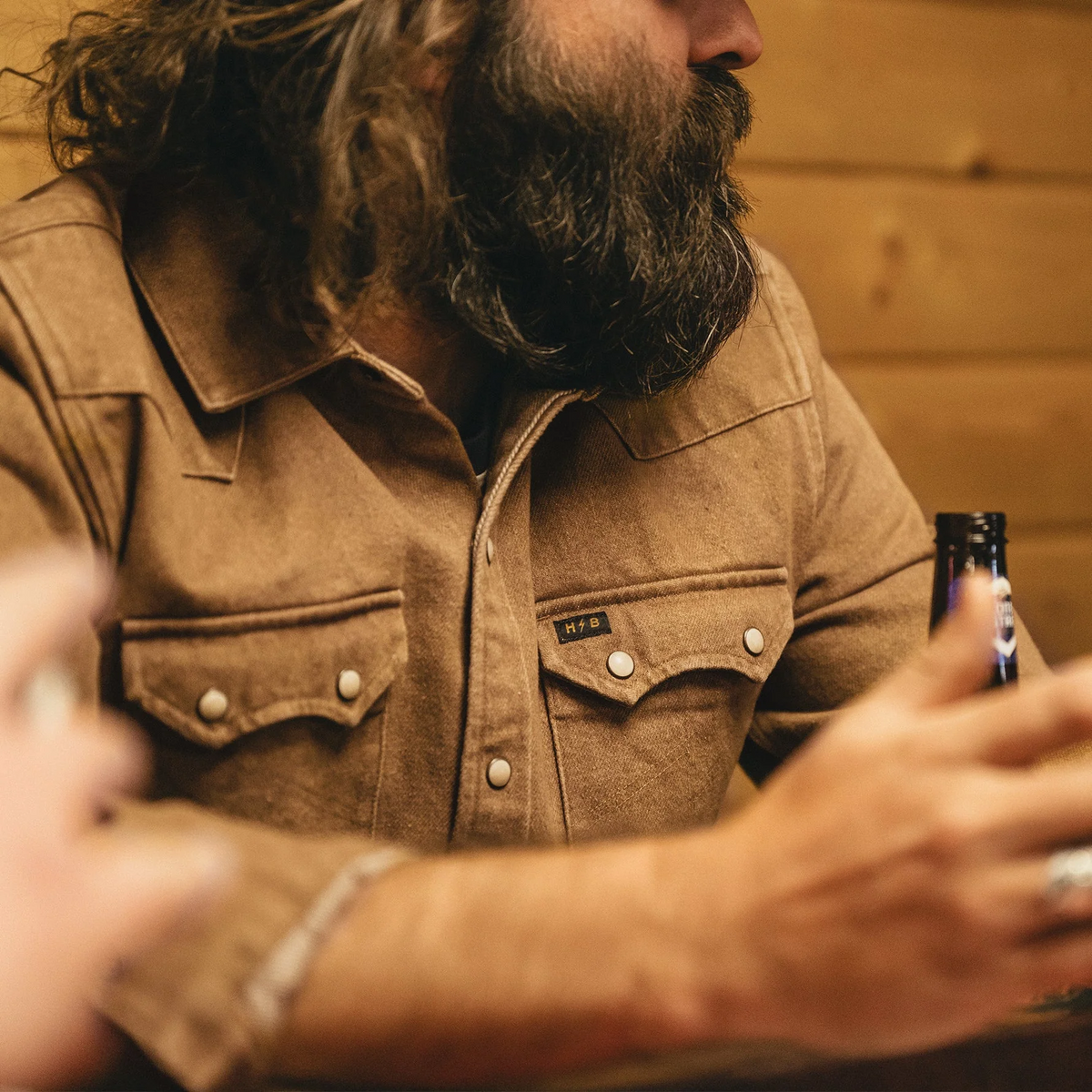 Dust Up Denim Snapshirt