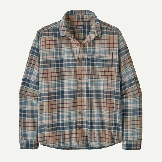 Men's Long-Sleeved Lightweight Fjord Flannel Shirt