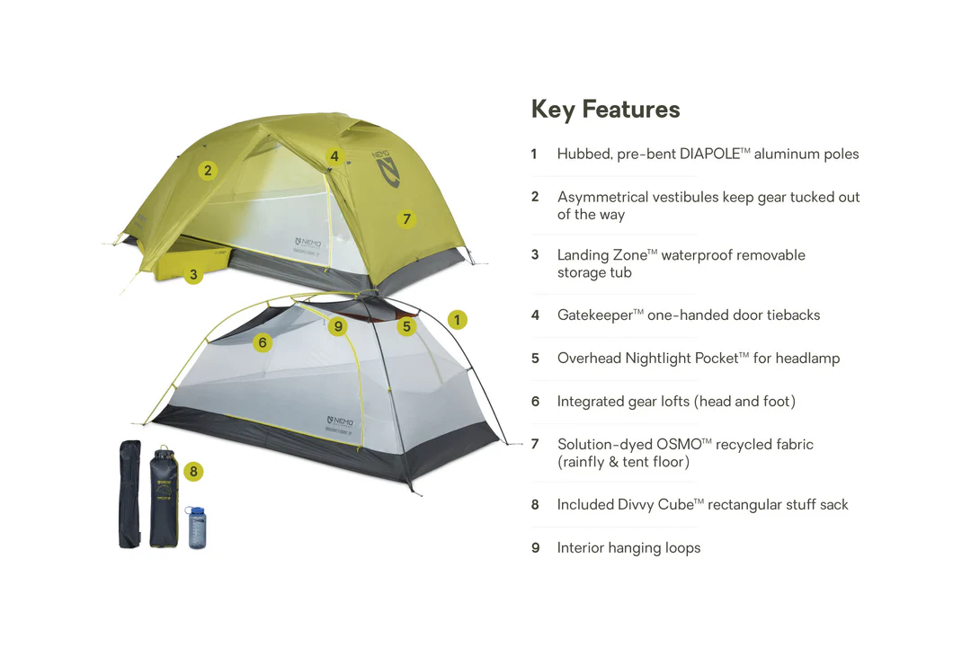 Dragonfly OSMO™ Ultralight Backpacking Tent