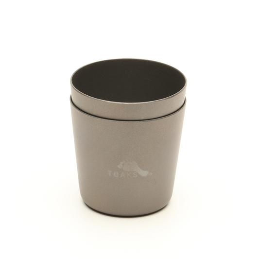 TOAKS Titanium 42ml Shot Glass (Pair of 2)