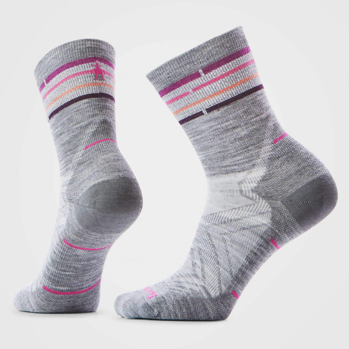 W's Run Zero Cushion Mid Crew Socks