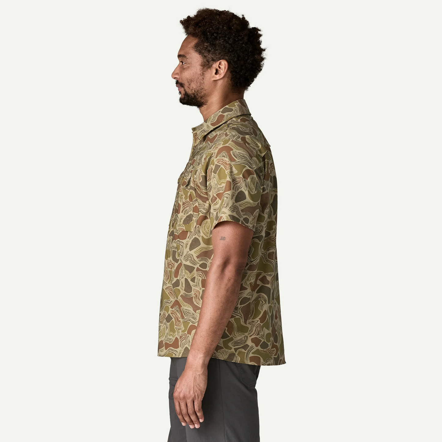 Men's Short-Sleeved Self-Guided Sun Shirt