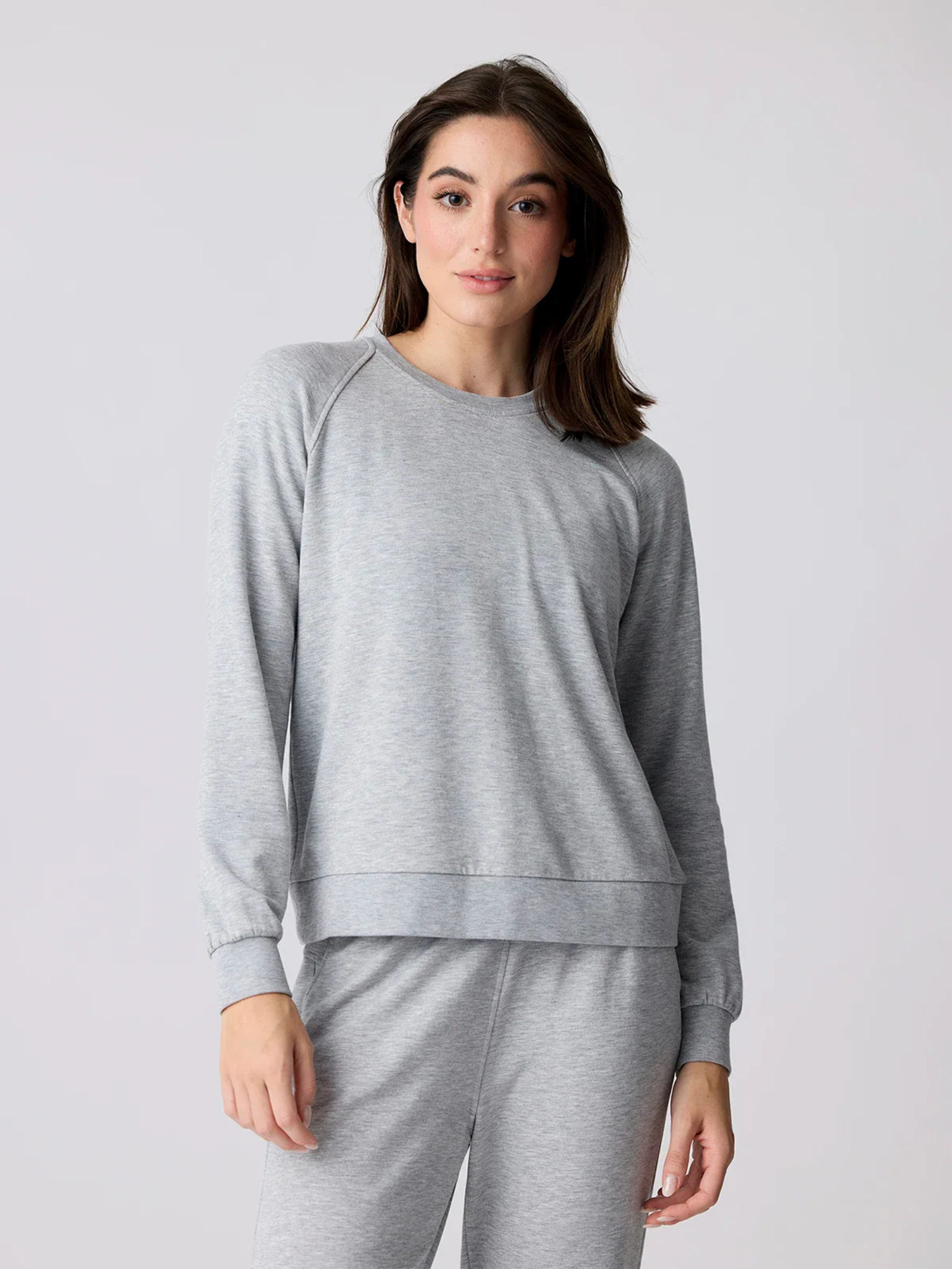 W's Bamboo Lightweight Fleece Crew
