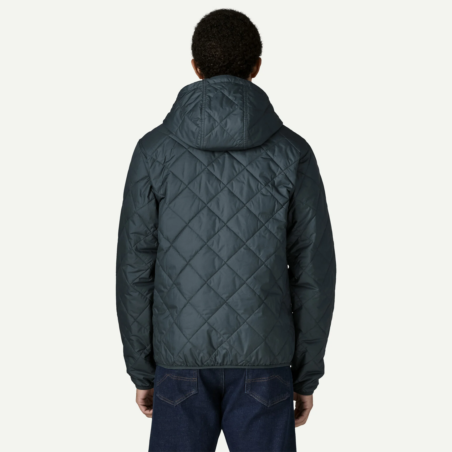 Men's Diamond Quilted Bomber Hoody