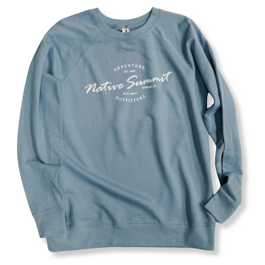 NS LW Script Crew Sweatshirt