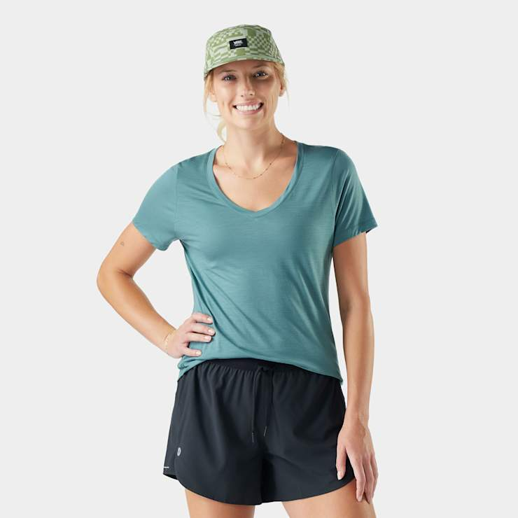 Women's Active Ultralite V-Neck Short Sleeve