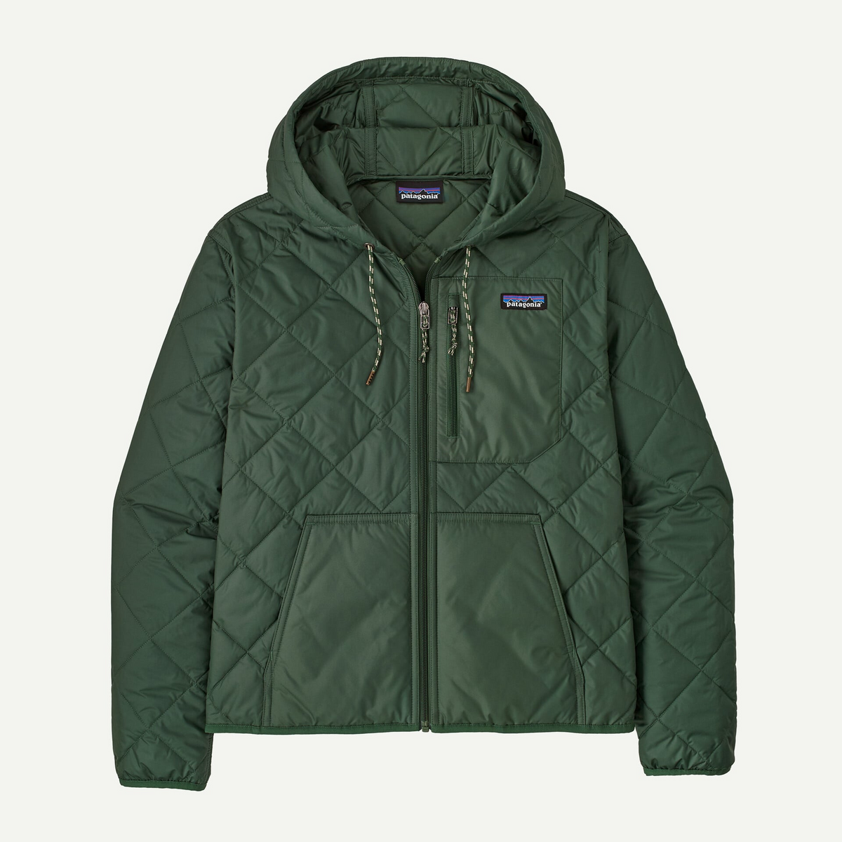 Women's Diamond Quilted Bomber Hoody