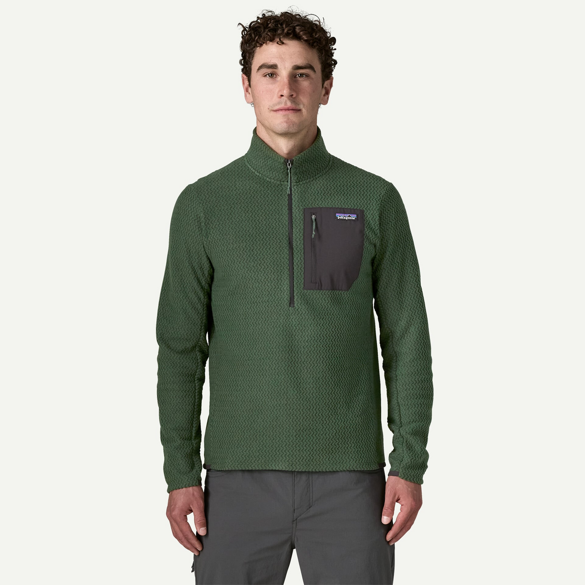 Men's R1® Air Fleece Zip-Neck