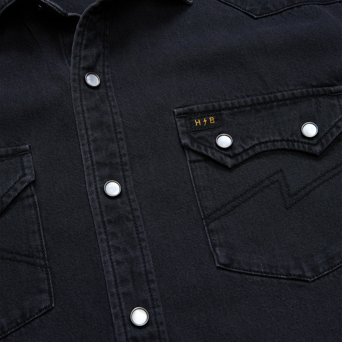 Dust Up Denim Snapshirt