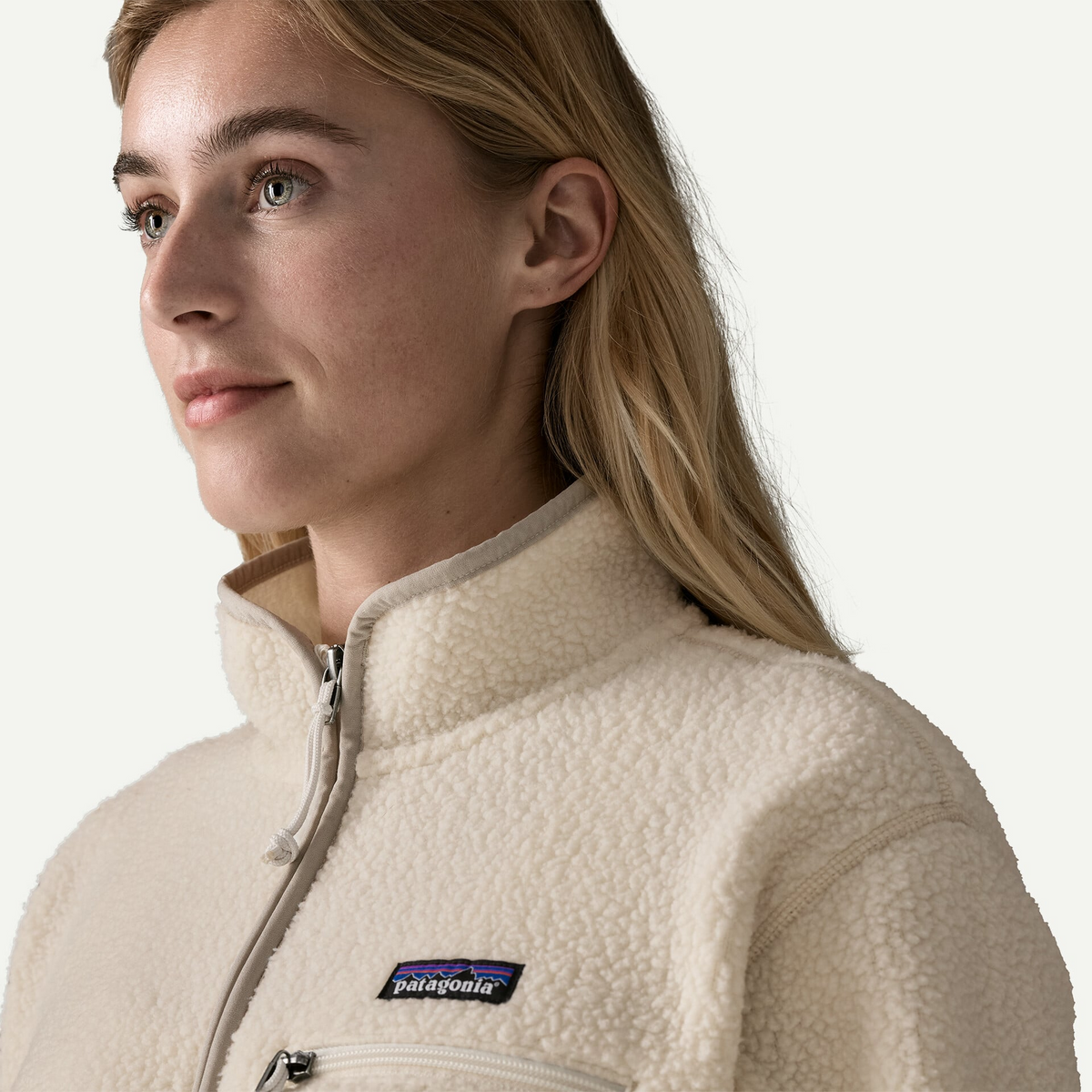 Women's Retro Pile Marsupial Fleece Pullover