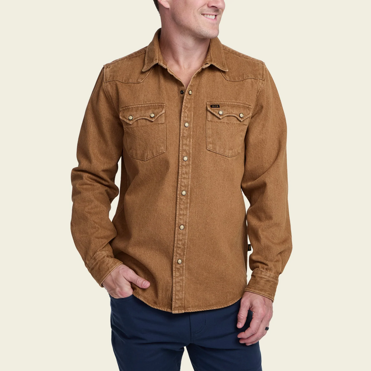 Dust Up Denim Snapshirt