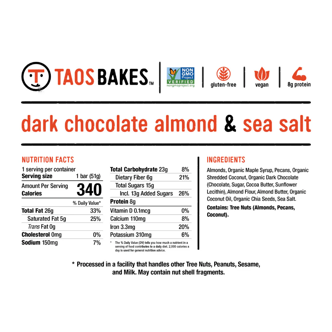 Dark Chocolate Almond + Sea Salt