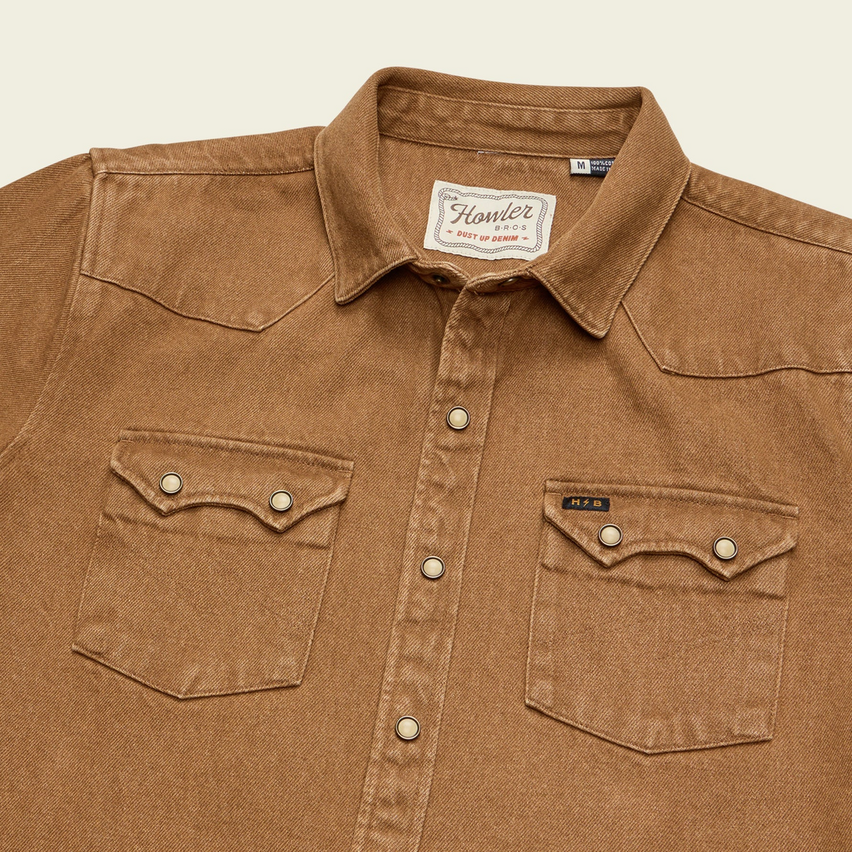 Dust Up Denim Snapshirt