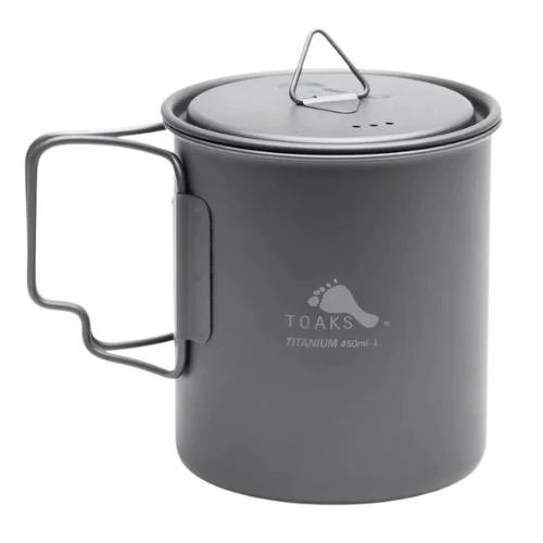 Toaks Ultralight Titanium 450ml Cup with Lid