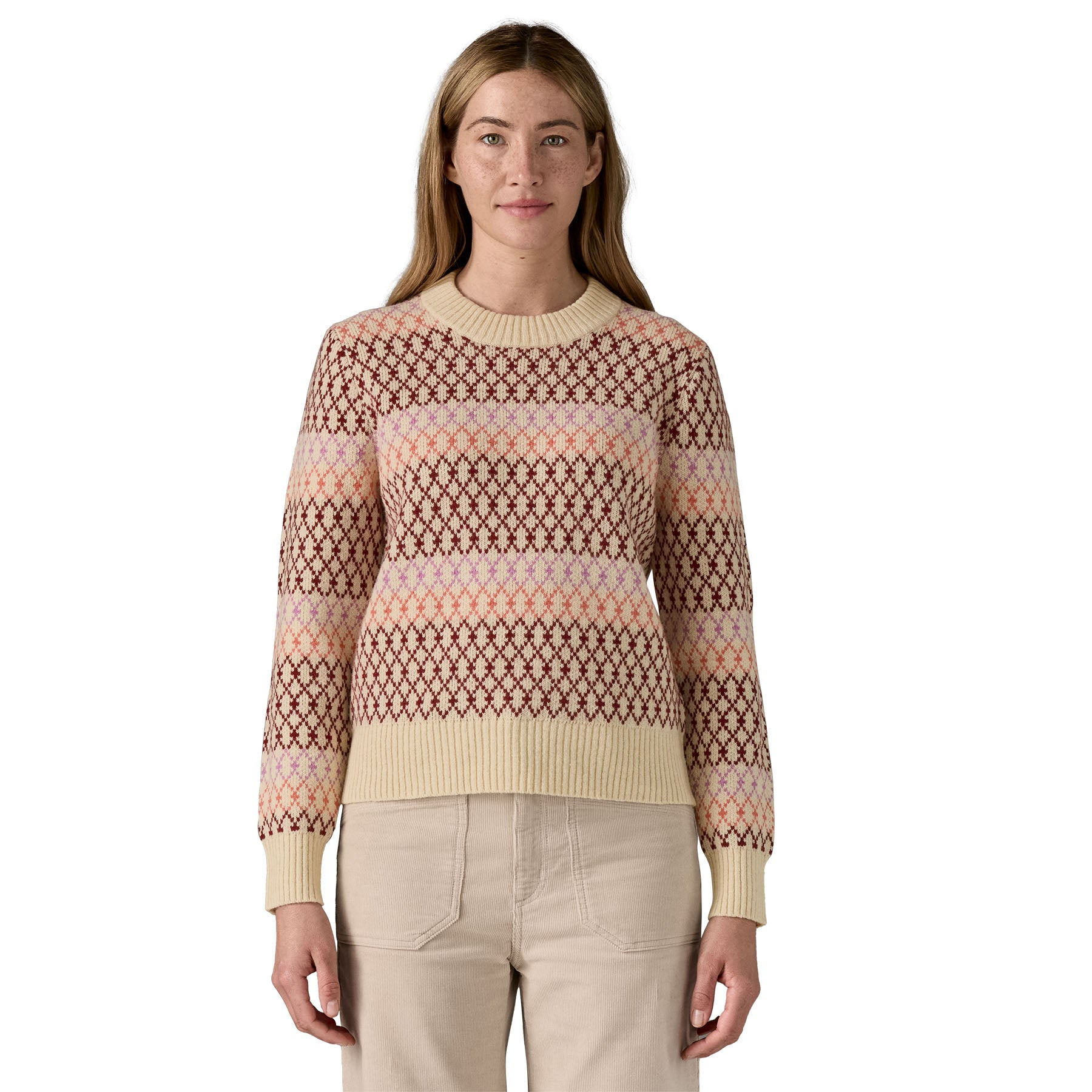 Women's Recycled Wool-Blend Crewneck Sweater