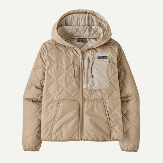 Women's Diamond Quilted Bomber Hoody