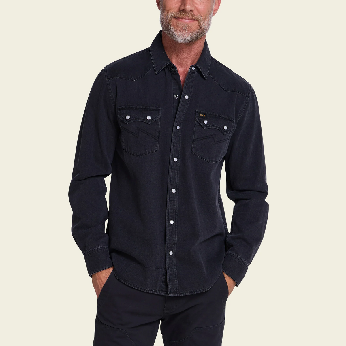 Dust Up Denim Snapshirt