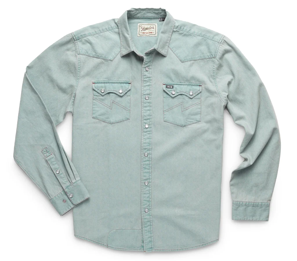 Dust Up Denim Snapshirt